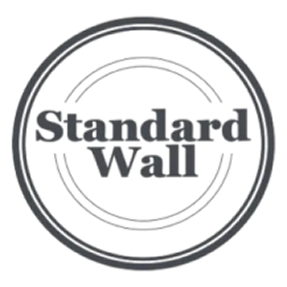 Standard Wall round logo with concentric circles